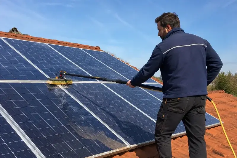 Nettoyage et entretien de panneaux solaires à Landrecies